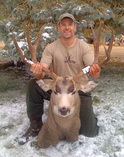 Jim O'Shaughnessy with Deer